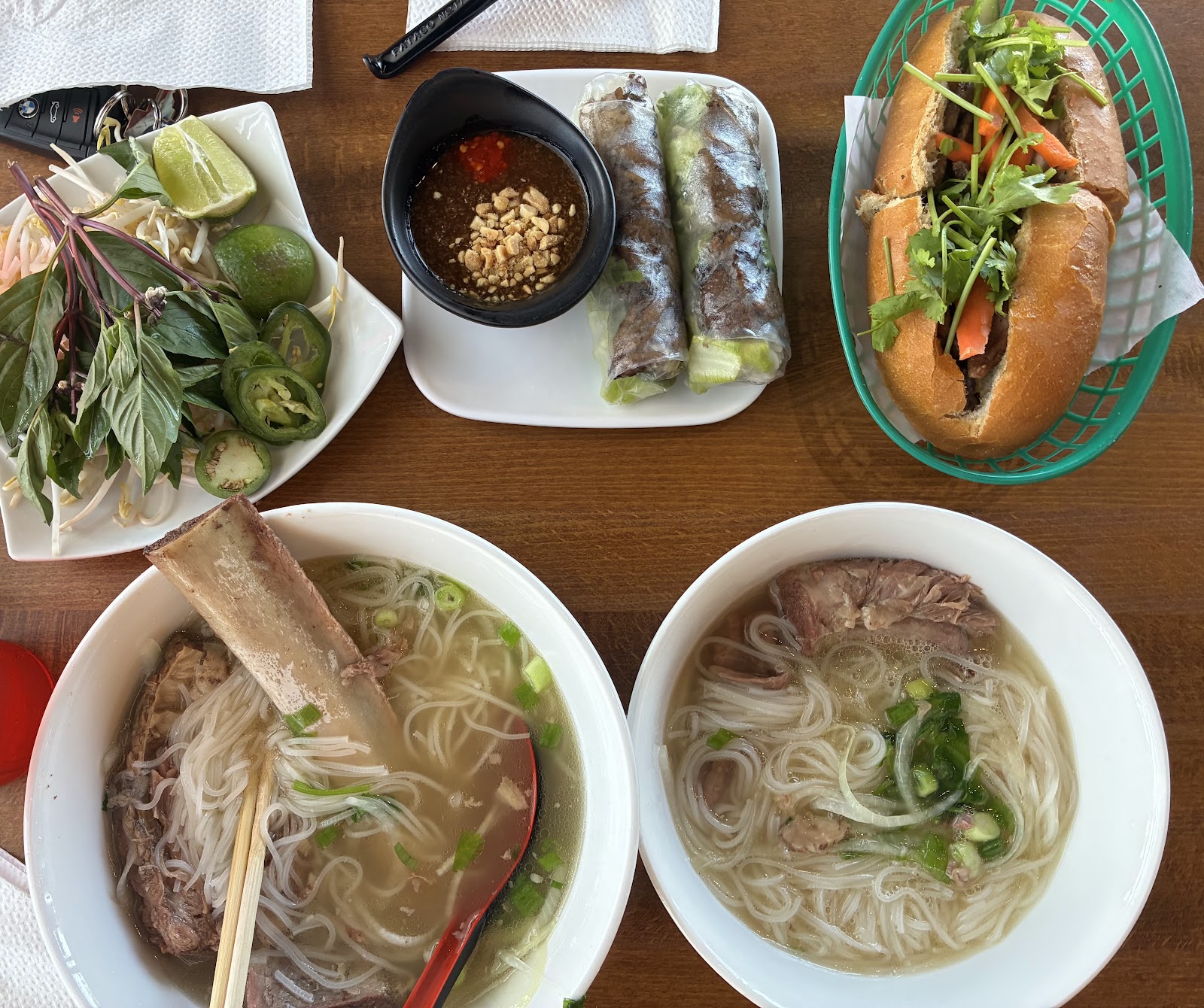 Inside Yummy Pho & Bo Ne Baybrook Mall